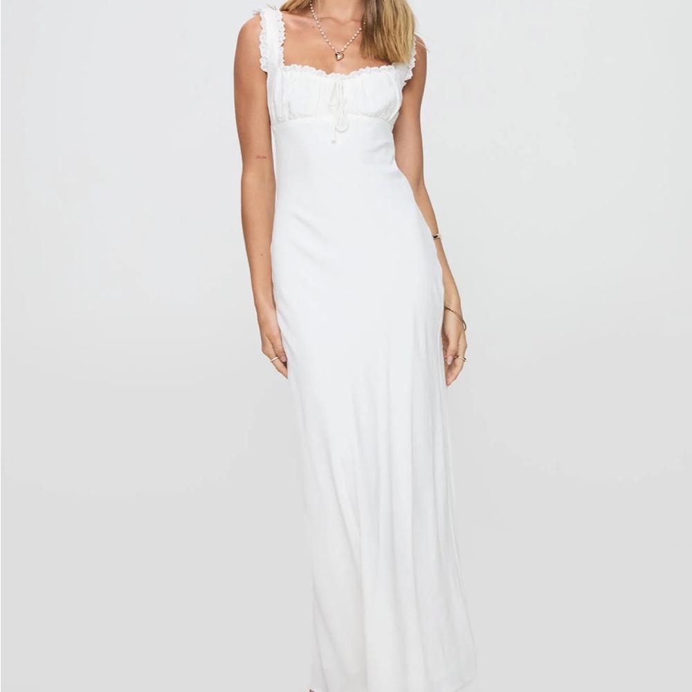 Princess Polly Lillette Maxi Dress White